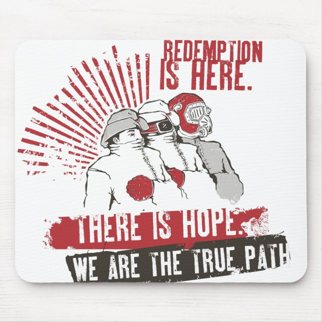 SECT  ++  Redemption Is Here Mousepad (Front)