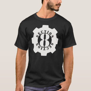 Section 8 Full Front Logo T-Shirt