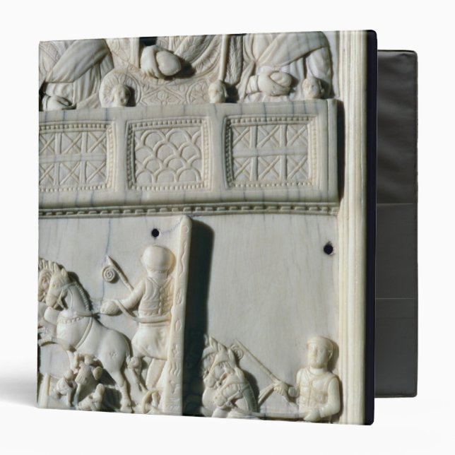 Section of a diptych binder (Front/Inside)