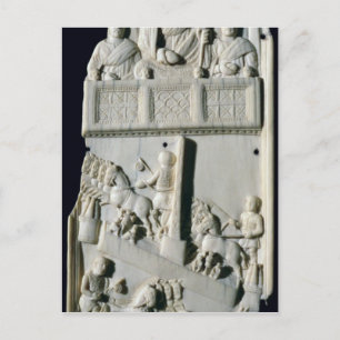 Section of a diptych postcard