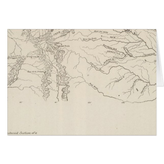 Section réduite, esquisse (Devant horizontal)