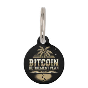 Secure Your Future with a Bitcoin Retirement Plan Pet Tag