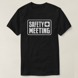 Sécurité rencontrant le T-shirt noir