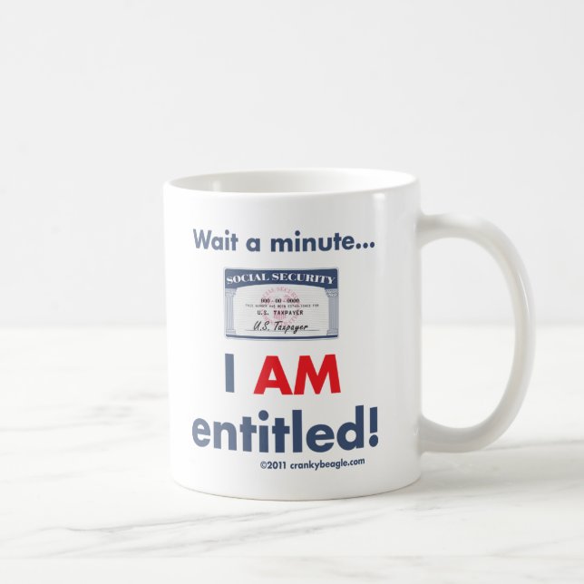 Sécurité sociale autorisée tasse (Droite)