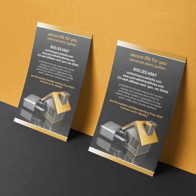 Security Alarm System Flyer (Creator Uploaded)