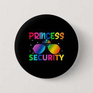 Security Birthday Halloween Party Funny Men Women 2 Inch Round Button
