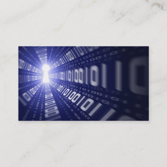 Security business cards (Front)