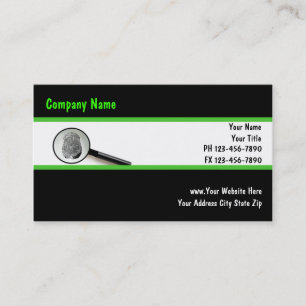Security Business Cards