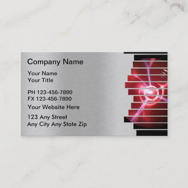 Security Business Cards (Front)