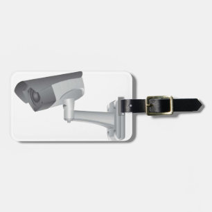 Security camera luggage tag