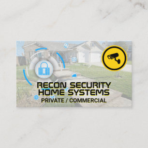 Security Camera   Network   Residential Home Business Card