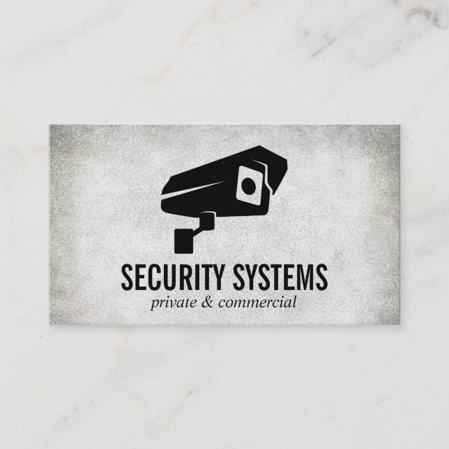 Security Camera (variation) Business Card (Front)