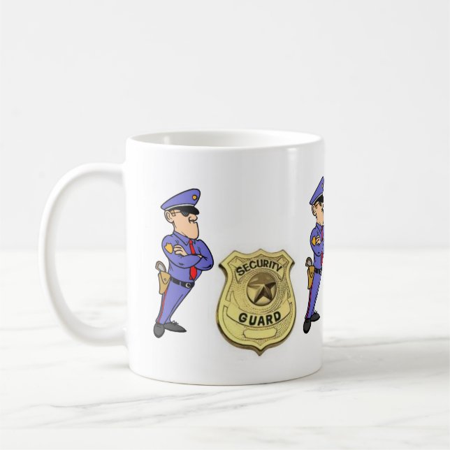 Security Guard Mug (Left)