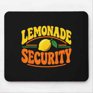 Security Lemonade Stand Crew Youth Lemonade Mouse Pad