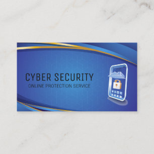 Security Mobile Tech   Modern Software  Business Card