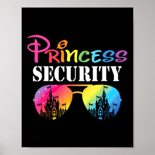 Security Mom Dad Family Birthday Halloween Funny  Poster