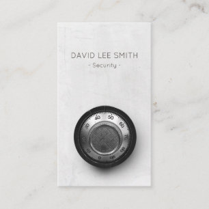 Security - safe box - Security system Business Card