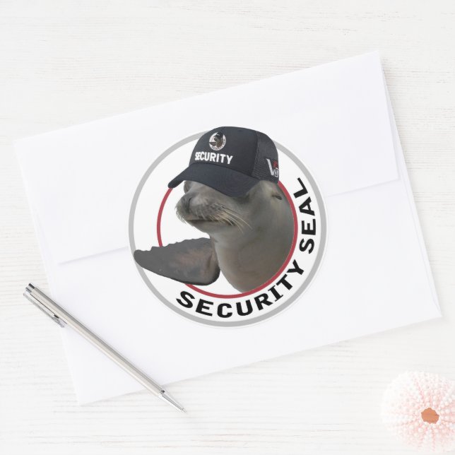 Security seal sticker (Envelope)