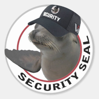 Security seal sticker
