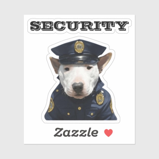 SECURITY STICKER (Sheet)