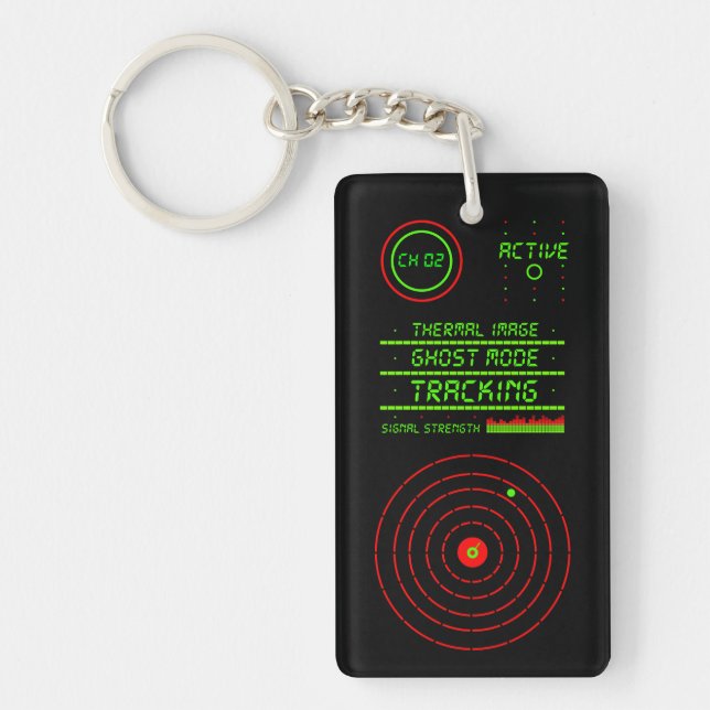 Security Surveillance LED Tracking Device X2 Fake Keychain (Front)