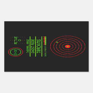Security Surveillance LED Tracking Device X2 Fake Sticker