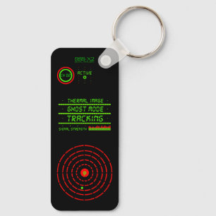 Security System Military Gun Camo Black Dim Shadow Keychain