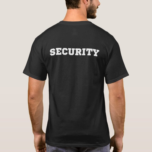 Security T-Shirt (Back)