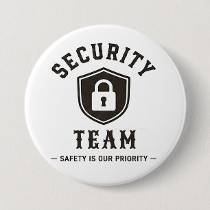 🛡️ Security Team Professional Staff 🛡️ 3 Inch Round Button