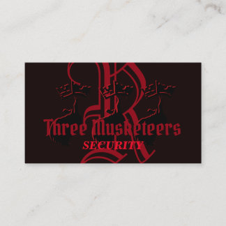 Security? Volunteers Business Card