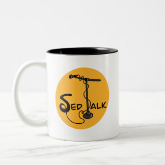 Sed Talk Merch Two-Tone Coffee Mug