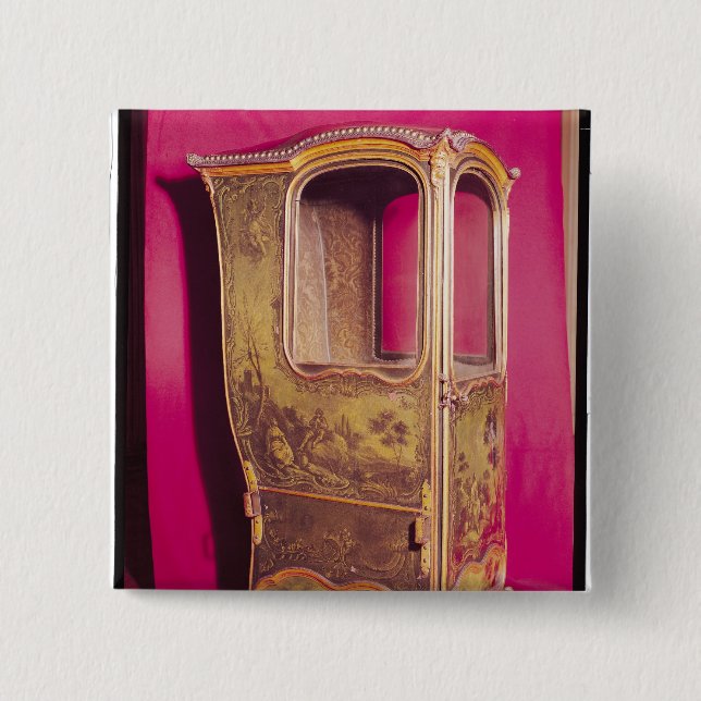 Sedan Chair 2 Inch Square Button (Front)