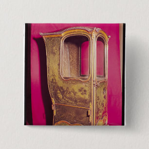 Sedan Chair 2 Inch Square Button