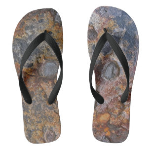 Sedementary Rock Nature Surface Flip Flops
