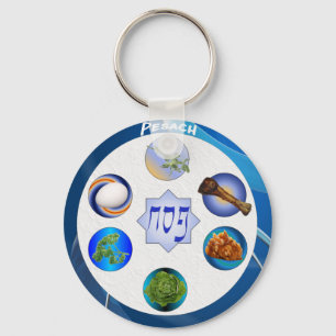 Seder Plate Keychain