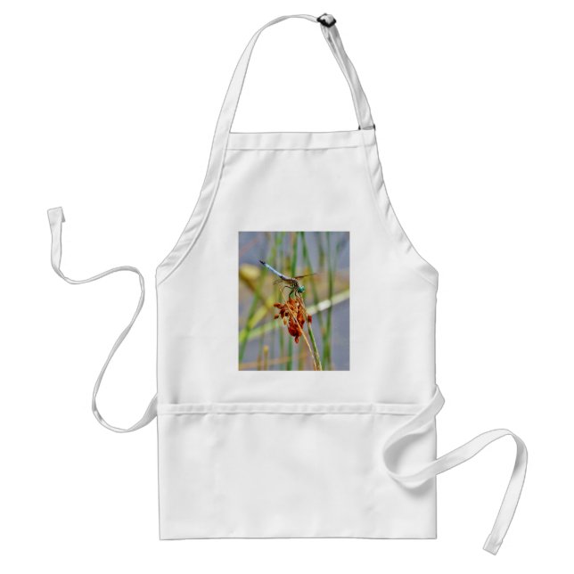 Sedge grass, and Dragonfly Standard Apron (Front)