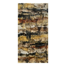 Sedimentary Memory Spirit Guided Abstract Wall Art