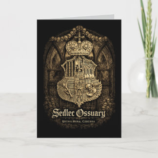 Sedlec Ossuary Card