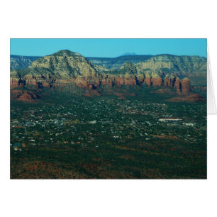 Sedona and Coffee Pot Rock from Above