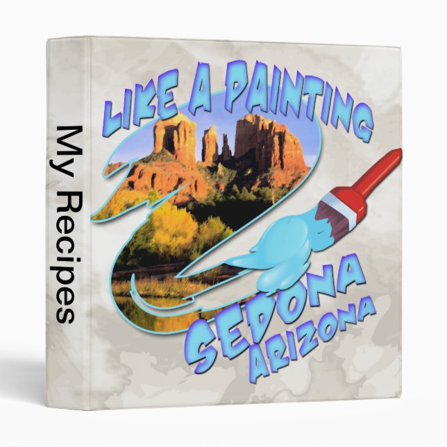 Sedona Arizona Binder (Front/Spine)