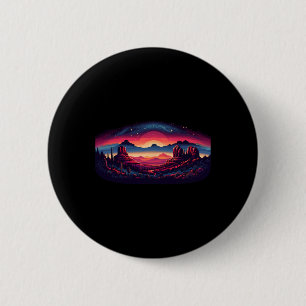 Sedona Arizona Nature Hiking Outdoor Mountain Sedo 2 Inch Round Button