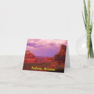 Sedona, Arizona Note Card