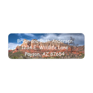 Sedona Arizona paysage rocheux rouge
