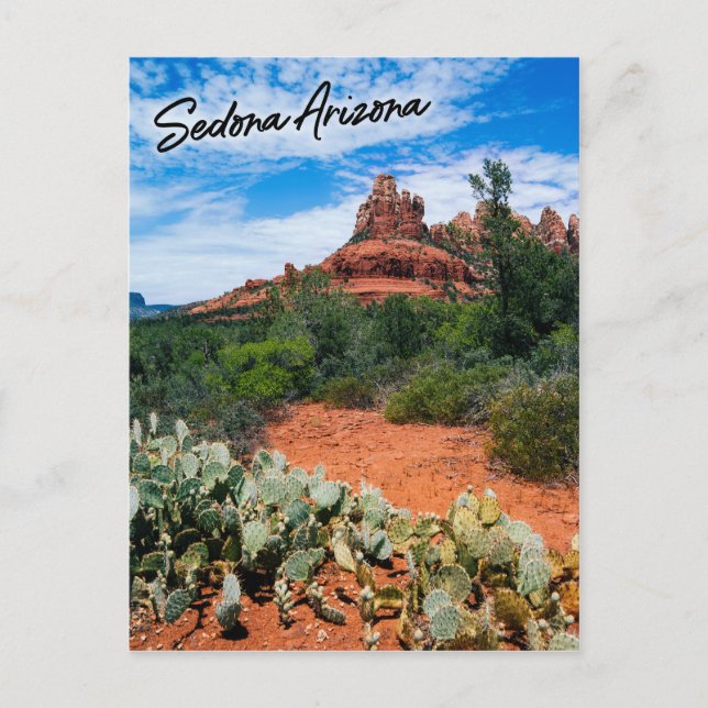 Sedona Arizona Postcard (Front)
