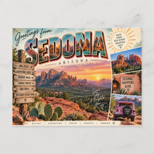 Sedona Arizona  Postcard