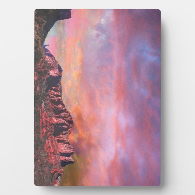 SEDONA ARIZONA Red Rock Sunset Plaque (Front)