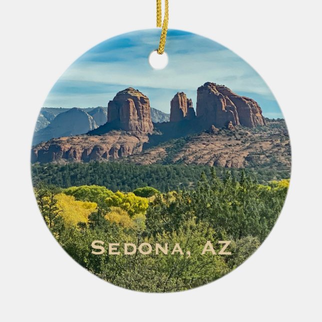 Sedona Arizona Red Rocks paysage ornement (Devant)