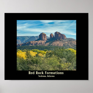 Sedona Arizona Red Rocks Poster 