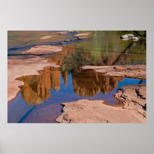 Sedona, Arizona Reflections 4021 Poster