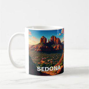 Sedona Arizona Travel Vertical Coffee Mug